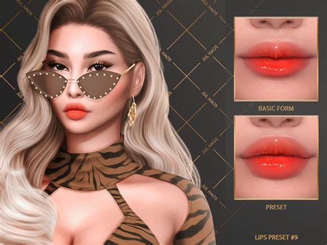 The Sims Resource - LIPS PRESET #9