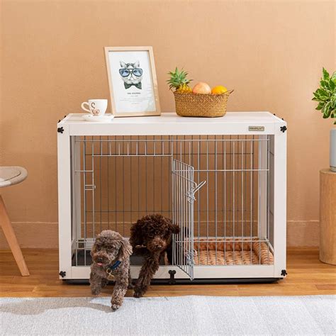 The Best Dog Crate Furniture End Table - Make Life Easy