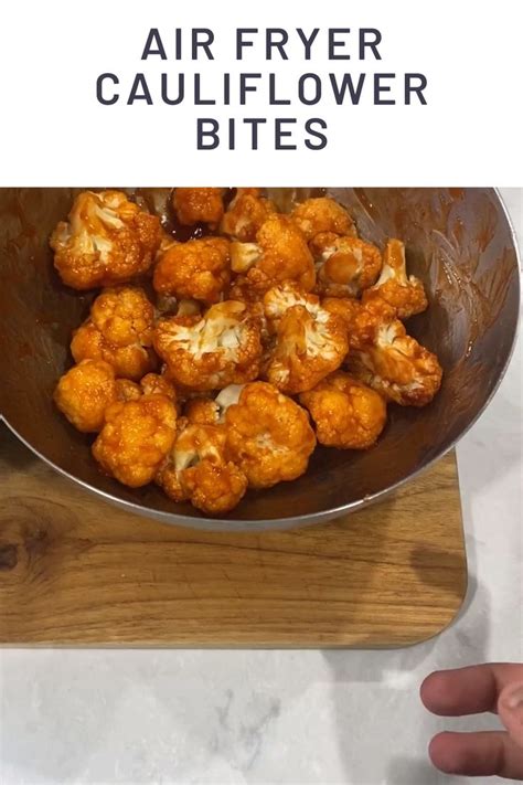 Air Fryer Cauliflower Bites | Sweet, Sour & Spicy Cauliflower [Video ...