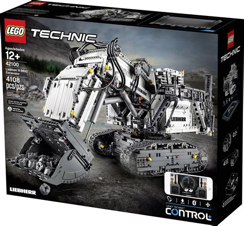 42100 LEGO® TECHNIC Liebherr excavator R 9800 | Conrad.com