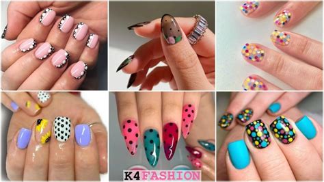 Polka Dot Nail Art Designs - K4 Fashion