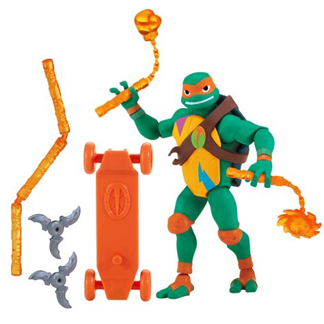 Rise of the Teenage Mutant Ninja Turtle Michelangelo Action Figure - Walmart.com