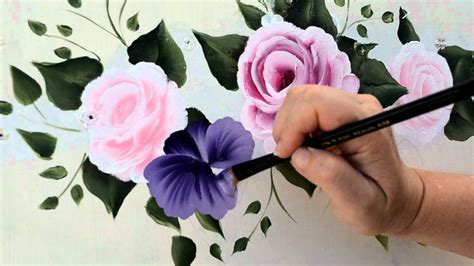 Pansy Flower Painting at PaintingValley.com | Explore collection of Pansy Flower Painting