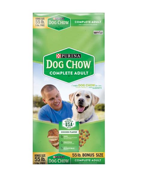 Purina Dog Chow Complete Adult Dry Dog Food 55lb – Purina Express