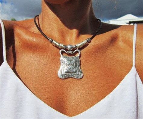 Tribal Jewelry, Tribal Necklaces, Boho Jewelry, Women Fashion, Leather Necklaces, Womens ...