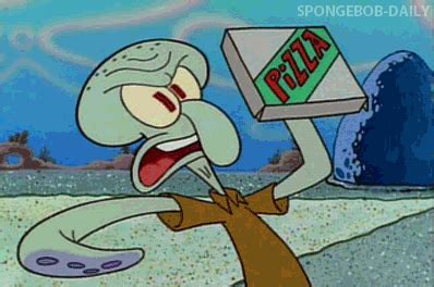 Spongebob Squarepants Pizza GIF - Find & Share on GIPHY