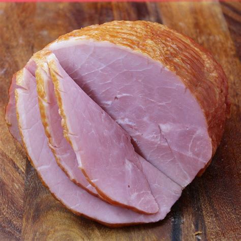 Hickory Smoked Artisan Ham - 4.5 - 5 lbs. by The Original Turkey - Goldbelly