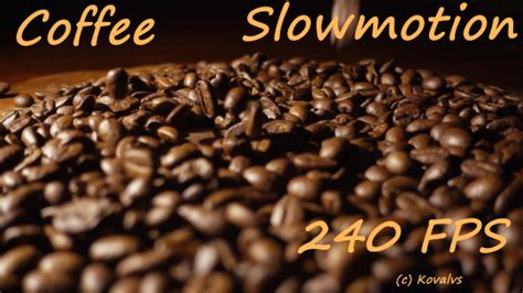 Pouring Coffee Beans Slow Motion, Stock Footage | VideoHive