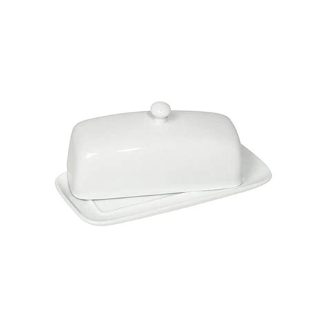 Butter Dish /White - Maison Handal