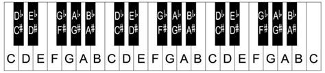 Printable Piano Keyboard Template Download | Piano keyboard layout, Piano lessons for beginners ...