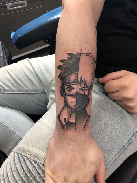 My Kakashi/Obito Tattoo : r/Naruto