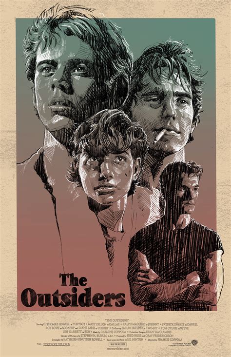 The Outsiders - Movie Poster on Behance