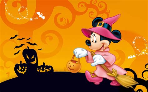 Mickey Mouse Halloween Pumpkin Lantern Celebration Hd Wallpapers : Wallpapers13.com