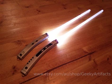 Ahsoka Tano Dual Lightsabers Rebels Stunt Dueling Light | Etsy