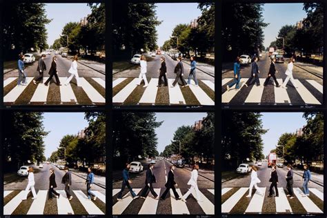 The Beatles Abbey Road Photoshoot - August 8 1969 - Flashbak