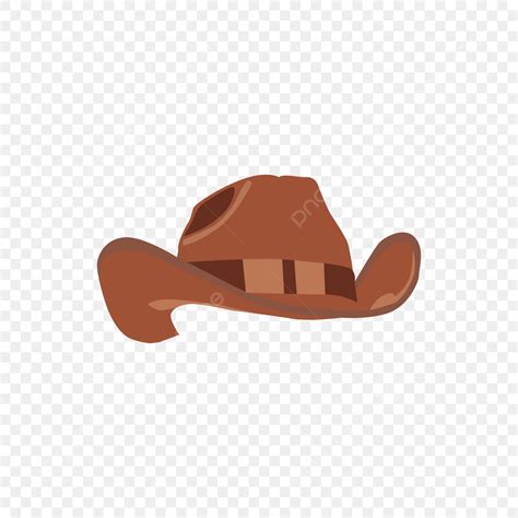 Cowboy Hat Cartoon Object Clipart Vector, Cowboy Hat, Cowboy, Hat Png PNG and Vector with ...