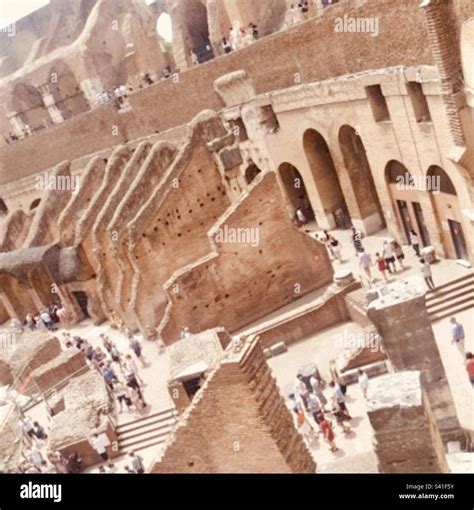 Inside the Coliseum Stock Photo - Alamy