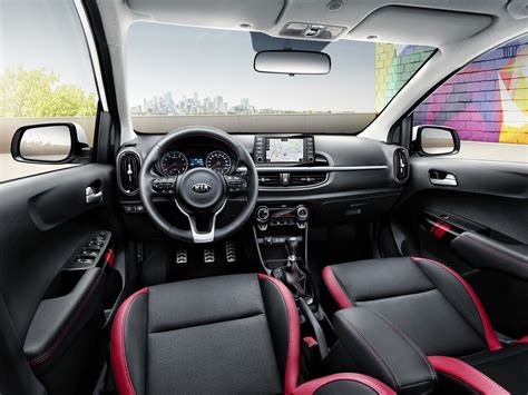 3rd generation Kia Picanto GT Line (interior)