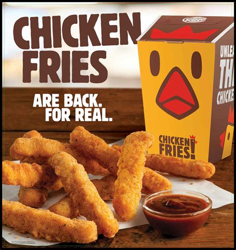 Burger King Chicken Fries Are Back For Good, So Rejoice, Fans Of Fried Fowl!