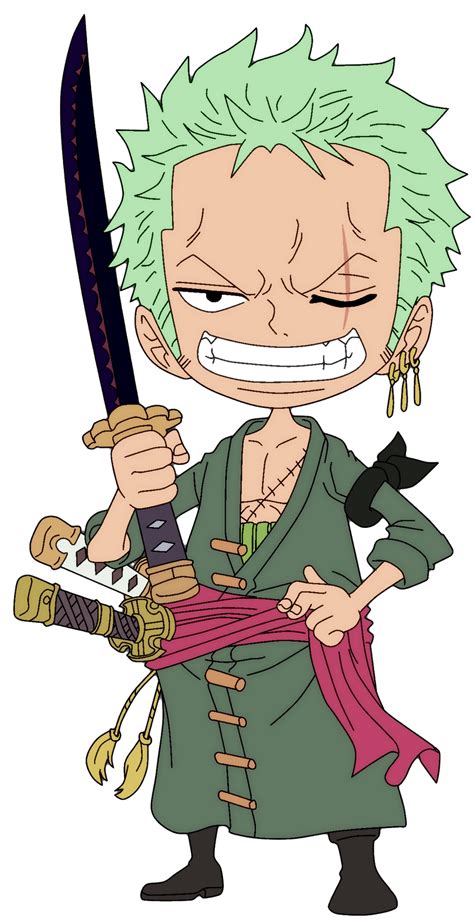 Chibi Roronoa Zoro by MrZe1598 on DeviantArt