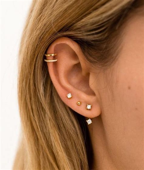 40 Edgy And Stylish Double Piercing Ideas - Styleoholic