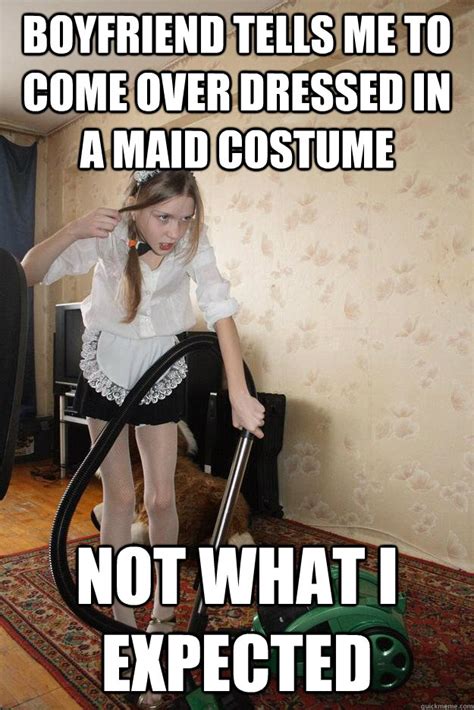 Pissed Off Maid Girl memes | quickmeme