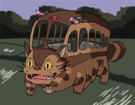 My Neighbor Totoro - Catbus by Juggernaut-Art on DeviantArt