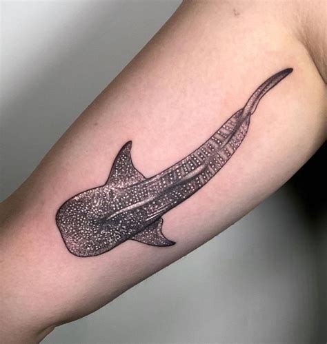 Whale shark tattoo. IG: elizabethjanetattoos | Shark tattoos, Whale shark tattoo, Ink tattoo