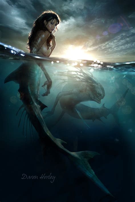 Mermaid-Concept-Art-Illustration-01-Daren-Horley | Concept Art World