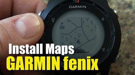 Garmin fenix - How To Install Maps - Avoiding Chores