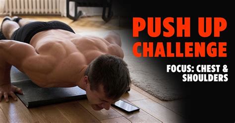 Push Up Challenge - Chest & Shoulders Workout