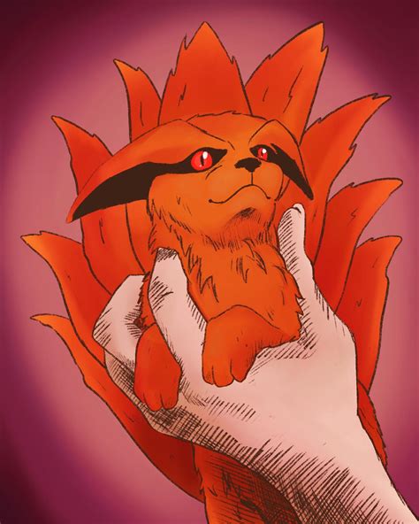 Nine Tailed Fox Baby Kurama - meioambientesuianealves