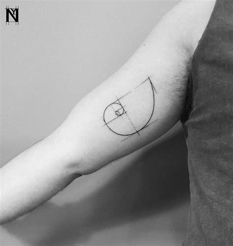 40 Amazing Fibonacci Tattoo Designs | TattooAdore