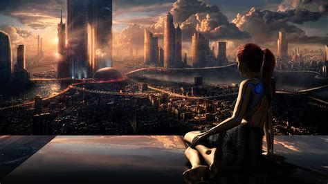 70+ Futuristic City HD Wallpapers | Background Images