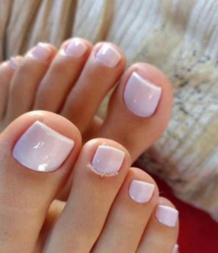 Thin French Manicure Style 43 Ideas | Pedicure designs toenails, Bride ...