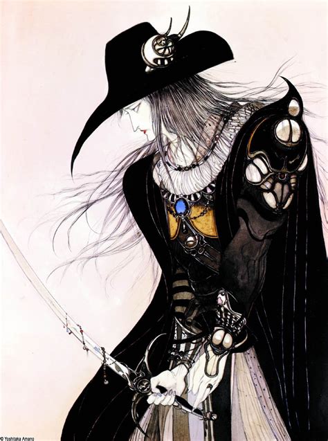 Agrandissement | Vampire hunter d, Vampire hunter, Yoshitaka amano