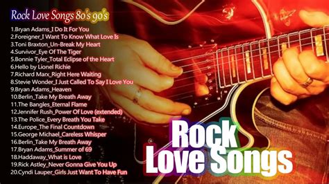 Classic Rock Ballad Collection The Greatest Rock Ballads Of All Time - YouTube