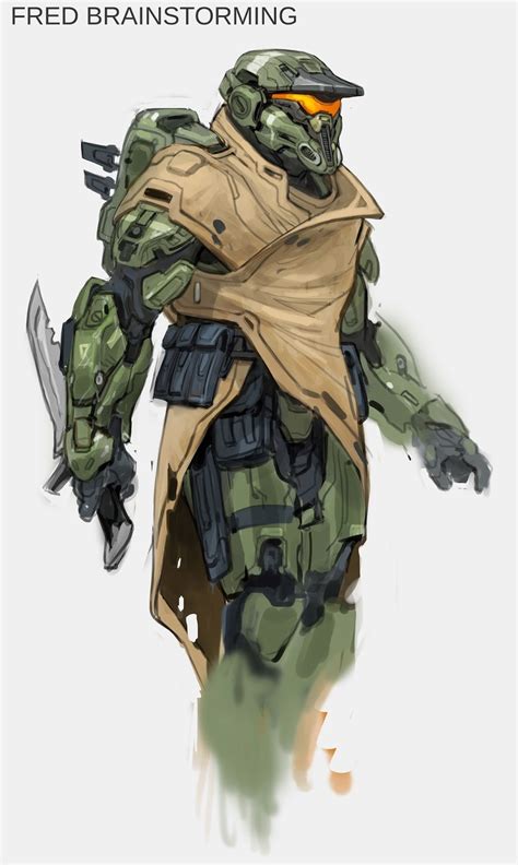 Halo Concept Art — Halo 5: Guardians concept art for Fred. By Kory...