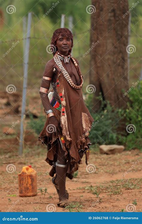 Tribal Woman in the Omo Valley in Ethiopia, Africa Editorial Stock Photo - Image of arbore ...