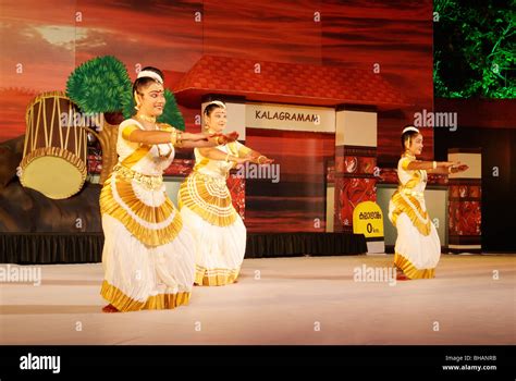 Kerala Traditional Dance Performance Mohiniyattam Stock Photo: 27896159 - Alamy