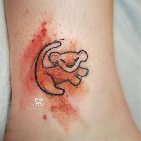 Lion King Simba Symbol Tattoo