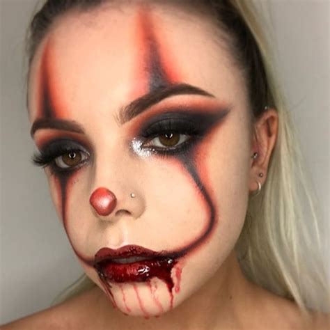 Halloween Makeup Ideas That Have Cute and Creepy Look | Halloween makeup clown, Cute halloween ...