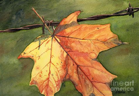 Acrylic autumn painting nature painting. maple leaf fall leaf art fall autumn painting maple ...