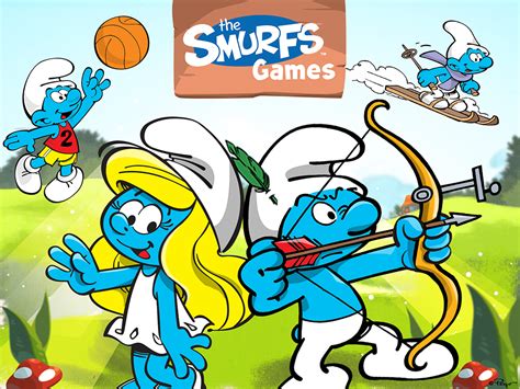 The Smurf Games - Budge Studios—Mobile Apps For Kids