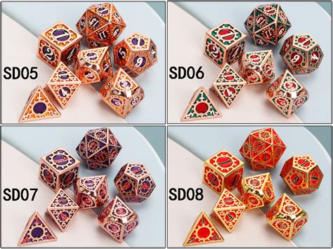 Mechanical Dnd Dice Set-polyhedral Dice Set / Gear Dungeons | Etsy