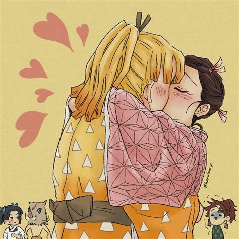 Nezuko And Zenitsu Kissing | Images and Photos finder