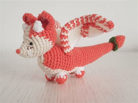 Strawberry Shortcake Bat Dragon. Adopt Me Pets Roblox Figures. - Etsy Canada