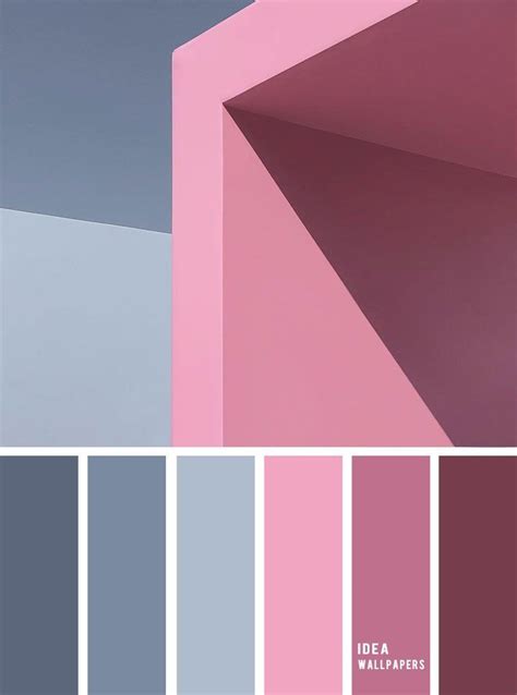 19 The perfect pink color combinations { Pink hues + Blue Grey } - Idea Wallpapers , iP… | Pink ...