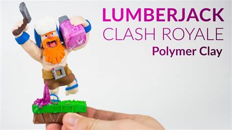 Lumberjack (Clash Royale) – Polymer Clay Tutorial