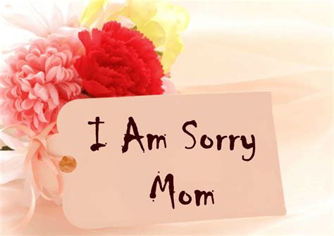 150 I'm Sorry Mom - Lovely sorry messages for Mother - Dreams Quote